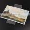 Clear Wall Mount Acrylic Sign Menu Holder with Adhesive Tape