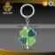 Custom Zinc Alloy Soft Enamel Keychain with Shiny Glitter