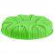 Free Sample Food Grade Heat resistant Nontoxic Silicone Cake Mold Baking Mousse Pudding Mold Tool Fruit Pie Plate