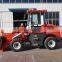 1.5ton 0.65m3 capacity Cheap articulated wheel loader for sale
