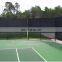 dark green ,black shade net fence for paintball field with logo