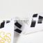 Fashion custom printed elastic uk label soft polyester woven knitted elastic band for underwear