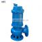 submersible water treatment waste pump with agitator