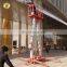 7LSJLII Shandong SevenLift perfect ce certified hydraulic 2 post vehicle aluminum vertical aerial man work electric lifts