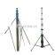 China manual aluminum telescopic extension mast lighting mast