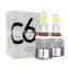 2PCS C6 9006 HB4 54W 5200LM Car LED Headlight Bulb Set COB Chip 6000K HID White