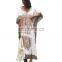 Kaftan Beach Dresses Women Long Maxi Bohemian Beach Tunics Vintage Flower Printed Casual Plus Size Vestidos Summer Robe Femme