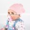 Newborn Baby Cotton Cloth Turban Toddler Rabbit Hospital Hat Ear Hat Kids Set Baby Cap