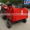 Micro tractor mounted PTO mini round hay baler