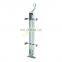 Hot Sale Hospital Ss 304 316 Balcony Balustrade Design Glass Railing Hardware Factory From China