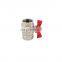 CE certification high quality quarter turn ball valve