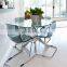 ultra clear toughened tempered glass table top glass top center table design