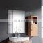 single side hotel mirror wall mounted shell beveling bathroom mirror