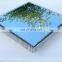table mirror decorations Bling candle set affordable glass mirror candle plate tray for wedding or party