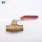 BT1060 level wholesale standard pn40 brass ball valve