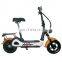 48V 250w 2 Wheels Mini  Removable Lithium Battery Electric Scooter/Electric Bicycle with 2 Soft Seat for Adult/Parents