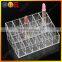 clear nail polish acrylic showcase display