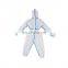 Hospital Clothing  Surgical Coverall Disposable Uniforms Non-Woven White Sterile Disposable Isolation Gown