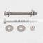 Factory stock Stainless steel  A2 A4 pernos y tuercas Hexagon head cap bolts and nuts