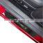 For Tesla Model 3 Carbon fiber sill protective sticker welcome pedal decorative protection patch model3 Modified accessories