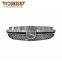 For Mercedes Benz c class W205 diamond Style Silver general front grille