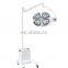 Hospital equipment four hole operation lamp for examination shadowless LED surgical light