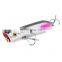 10 colors  8cm 11.4g  Fishing Bait Saltwater Topwater Trout Bass Salmon Popper Bait