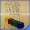 Candy color base metal wire note clips