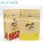 Custom printed kraft paper 6oz flat bottom box coffee pouches biodegradable coffee bags