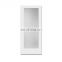 Latest modern latest interior bedroom bathroom finished decorative American frame wood frosted glass door