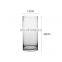 fashionable decoration multi function tall cylinder clear tube glass vase