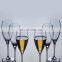 Best Seller Tulip Shaped Crystal Custom Logo Wedding Gifts Glass Champagne Flutes Wholesale