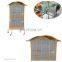 Open Top Rolling Parrot Bird Cage, Parrot Cage with Detachable Stand