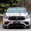 CLY Car bumper For 2020 Benz Glc X253 upgrde GLC63S AMG body kit front rear bumper grille diffuser exhaust