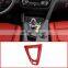RHDLHD Real Red Carbon Fiber Car Gear Shift Frame Trim For BMW M3 M4 F80 F82 F83 2014-2018 Right Left Hand Drive Red Accessories