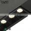 Modern Hotel Decor Aluminum Black 24w Smd Led Linear Pendant Light Led Grille Light