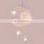 Rattan Stick Moon Pendant Lamp Suspension Light Home Pendant Light Lighting