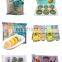 Automatic food in plastic tray pouch Bag flow packing machine mochi horizontal packaging machine