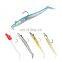 JOHNCOO High Quality 128mm 24g Fishing Soft Baits Lure Soft Jig Heads Lure for Bass