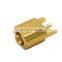 MCX Connector MCX Female to Edge For PCB Mount mcx type connector
