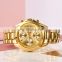 gold diamond watches men watch new design quartz watch 1897 skmei analog wrist hour bracket wholesaler