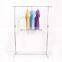 Heavy Duty Commercial Grade Clothes Stand Rack with Top Rod Storage Clothing Garment Rack