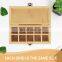 Bamboo Wooden Stash Box with Lock