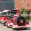 Park Trackless Train  Rides For kids and adults Shopping mall electric trackless train