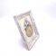 PS White Decorative Design Wide Border Picture Frame for Home Display