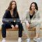 Newest Casual Long Sleeve Sweatshirt Women Fashion Loose Sports Streets Wear Yoga Clothing Ladies Walking Crop Top