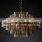 Hengzhi Classic Retro Indoor Decorative Led Hanging Light EMILE ROUND CHANDELIER for Home Living Room