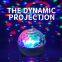 BT5.0 Wireless Rechargeable Speakers Dynamic Party Star Music Player Box Portable Led RGB Night Light Lamp Music Starry Speaker