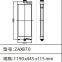 4655044 Construction Machinery Parts ZAX870 EX870 Water Radiator For Hitachi Hydraulic Excavator