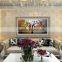hot selling modern wall decor Artwork canvas flower oil painting